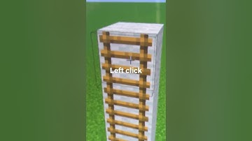 How to make floating ladder in Minecraft Java no mods, barriers or structure voids!