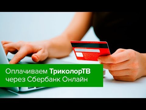 Как оплатить Триколор ТВ через Сбербанк Онлайн