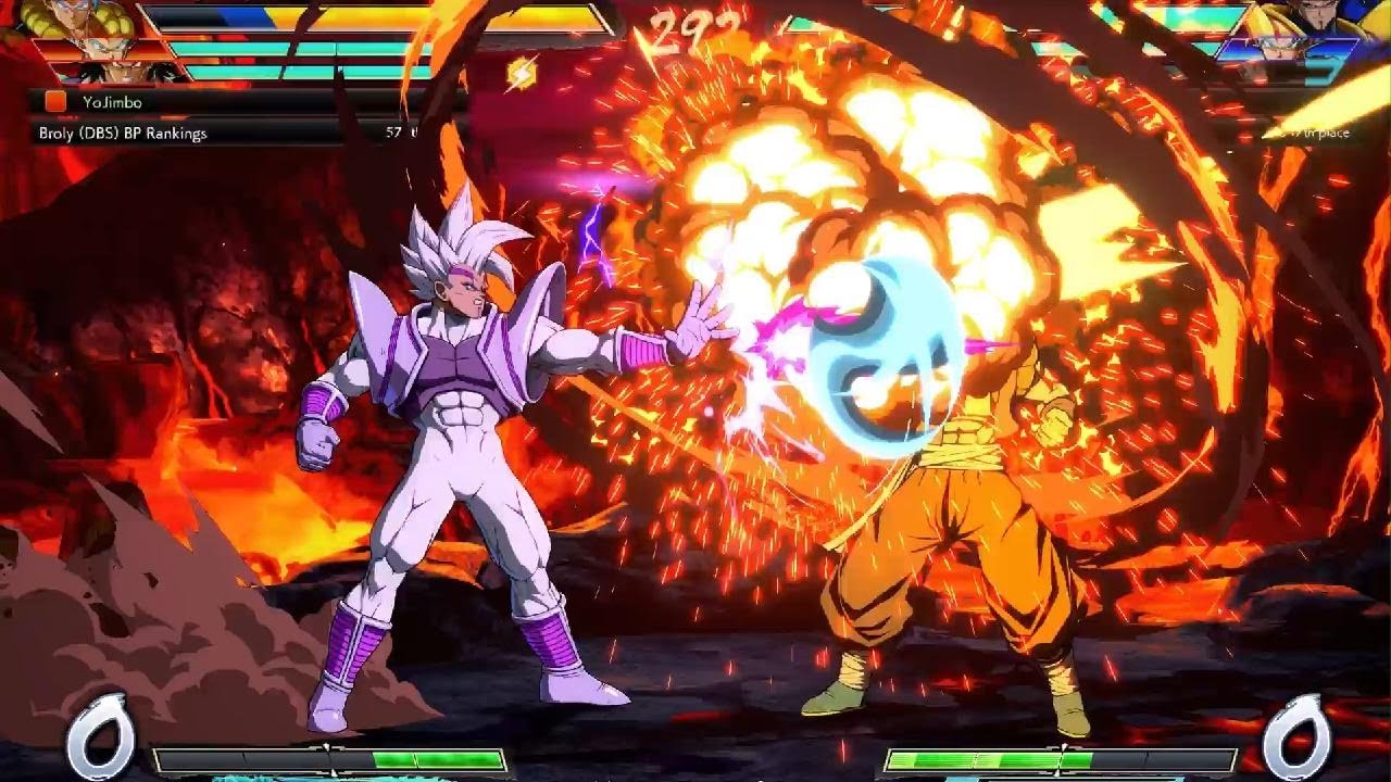 DBFZ 🟩 Android 17 SSB Goku SBaby2 vs 🟧 SSB Gogeta Vegeta DBS Broly