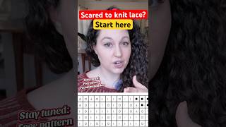 Scared to knit lace? This free pattern will change everything. #knitting #knitlace #knittingpattern