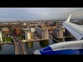 4k  full flight  british airways  embraer erj190sr  amslcy  glcyl  ba8496  ifs 853