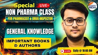 Non Pharma | Important Books & Authors | General Knowledge | RRB Pharmacist & Drug Inspector screenshot 3