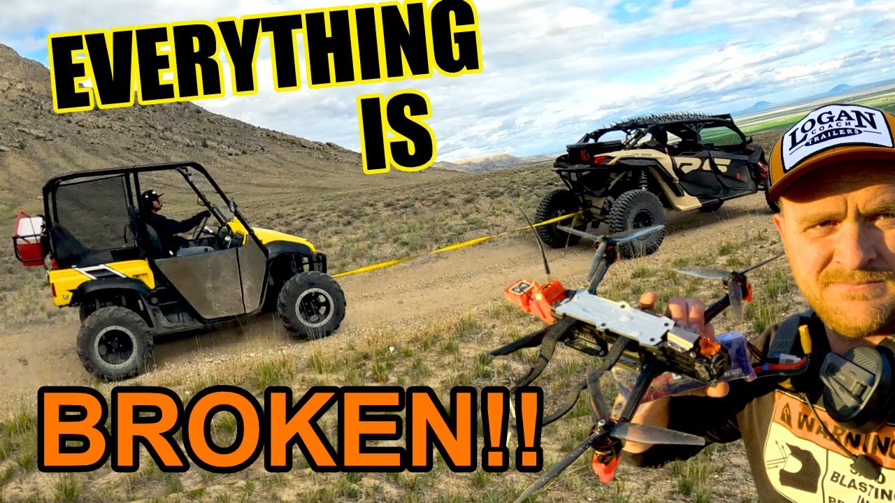 DRONE CRASH: exploring the canyons of Howe with the MOZ7 v2