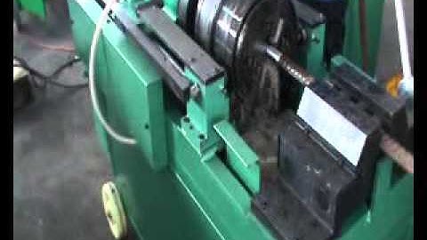 CRS 40 300mm rebar threading machine