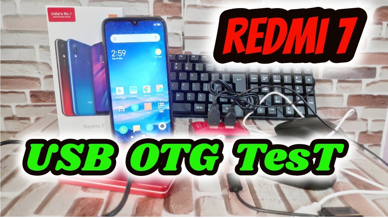 [Hindi] Redmi 7 USB OTG & Hard Disk Support Test || USB Hub Test smartphone reviews