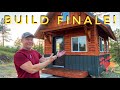 I just finished building this off grid cabinsolo