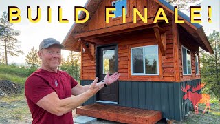 I Just Finished Building This Off Grid Cabin…Solo!