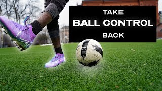 5 WAYS TO CONTROL THE BALL IN SOCCER - ALL TIPS IN ONE VIDEO