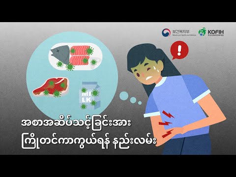 [미얀마_식중독]အစာအဆိပ်သင့်ခြင်းအား ကြိုတင်ကာကွယ်ရန် နည်းလမ်း