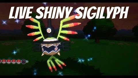 LIVE Shiny Sigilyph! [~800 FS Encounters - XY]
