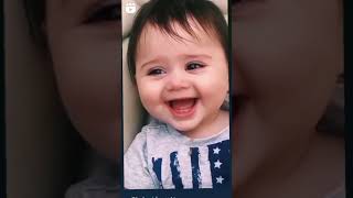 Cute baby laughs hasi screenshot 1