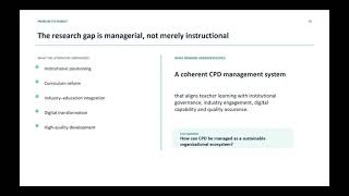 Continuing Professional Development of Teachers in Chinese Vocational Universities