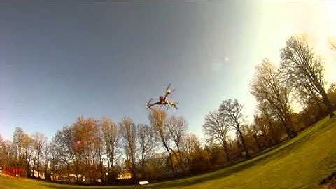 Mini Y6 Multirotor Hexacopter In Wind Vid #2