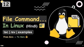 12. File Commands tac & rev in Linux | Reverse Files & Lines Explained (Hindi) #linux #linuxterminal