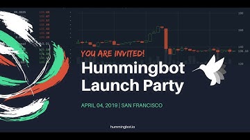 Hummingbot launch party - community-driven market making | liquidity mining | hft software