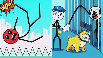 Thief Puzzle VS Kick loser- Satisfying All Levels ASMR Gameplay Ragdoll Break Android iOS Games