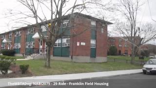 TheMBTADog: MBTA Bus 29 Ride - Franklin Field Housing, Dorchester [NABI CNG 2075]