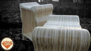 Curvy Plywood Stools