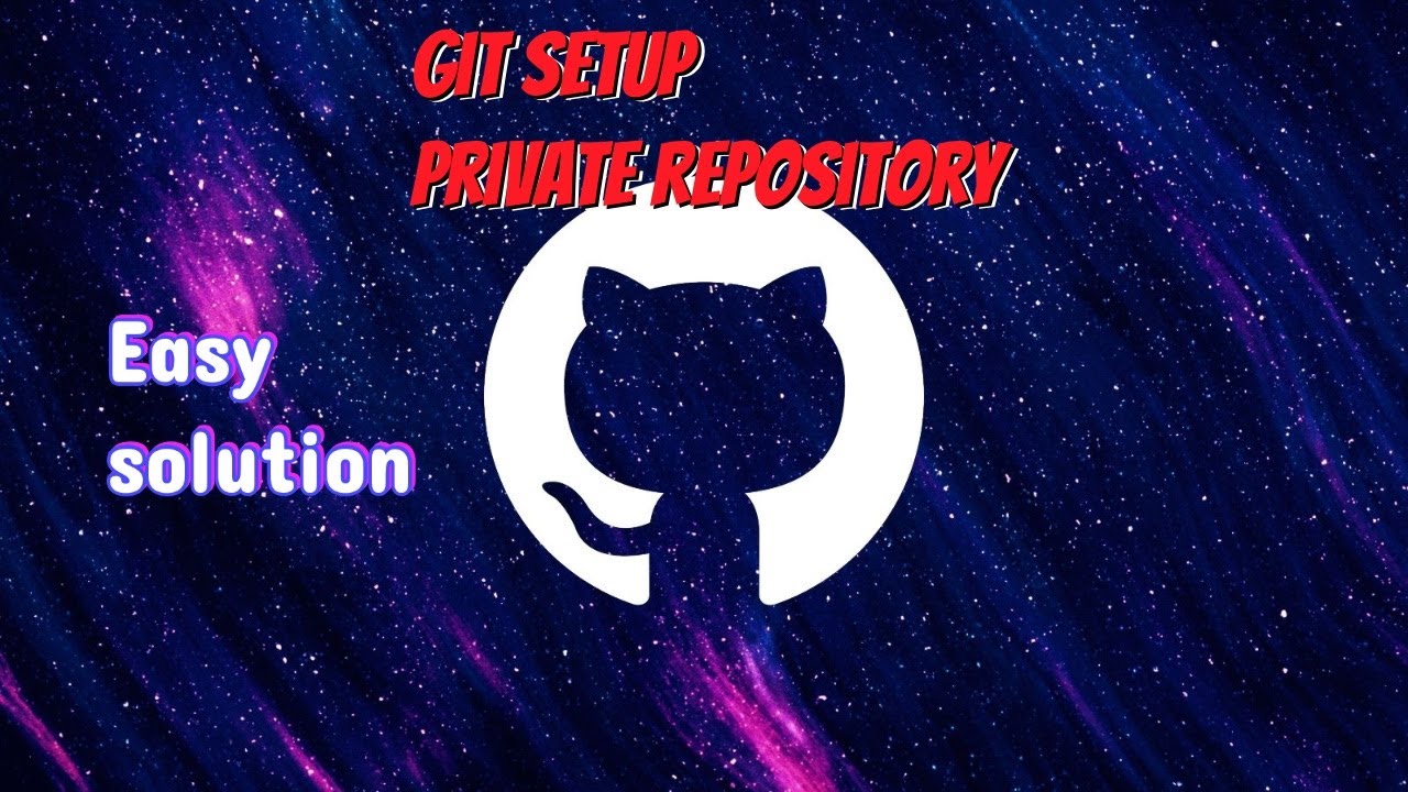 How to Create a Private GitHub Repository (2024) - YouTube