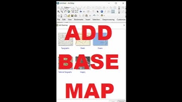 How to Add a Base Map in ArcGIS Pro#sorts #trending #ram #gis #gistutorial #geography #qgis