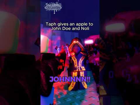 Taph Gives An Apple To John Doe Roblox Forsaken Forsaken Roblox Robloxanimation Robloxshorts