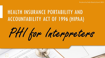 PHI (Protected Health Information) for Medical Interpreters: What it is and how to protect it