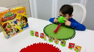 Hızlı bukalemun kutu oyununu oynadık😂🐸Yusuf’un upuzun dili oldu👅🤪