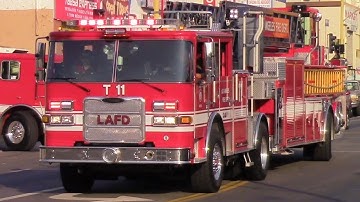 LAFD Light Force 11 (1st Pierce TDA) & Rescue 6