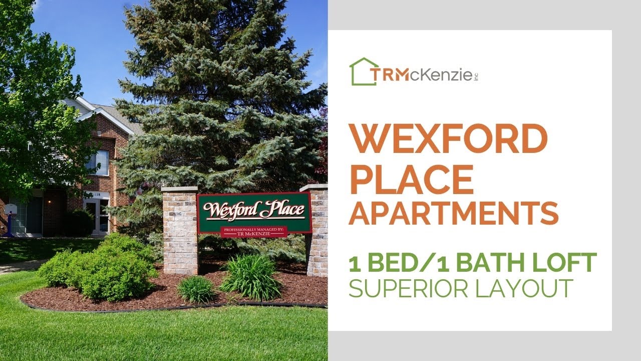 Wexford Place Apartments Superior Layout (1B/1B Loft) YouTube