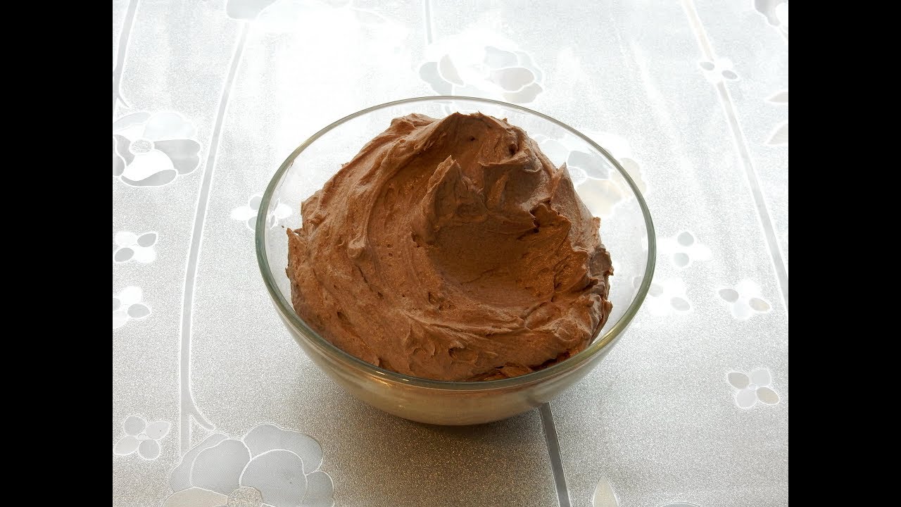ШОКОЛАДНЫЙ КРЕМ ДЛЯ ТОРТОВ И ПИРОЖНЫХ от SWEET BEAUTY СЛАДКАЯ КРАСОТА, CHOCOLATE CREAM RECIPE