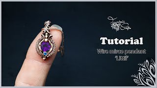 Mini pendant tutorial with micro stone setting - 'Litill'