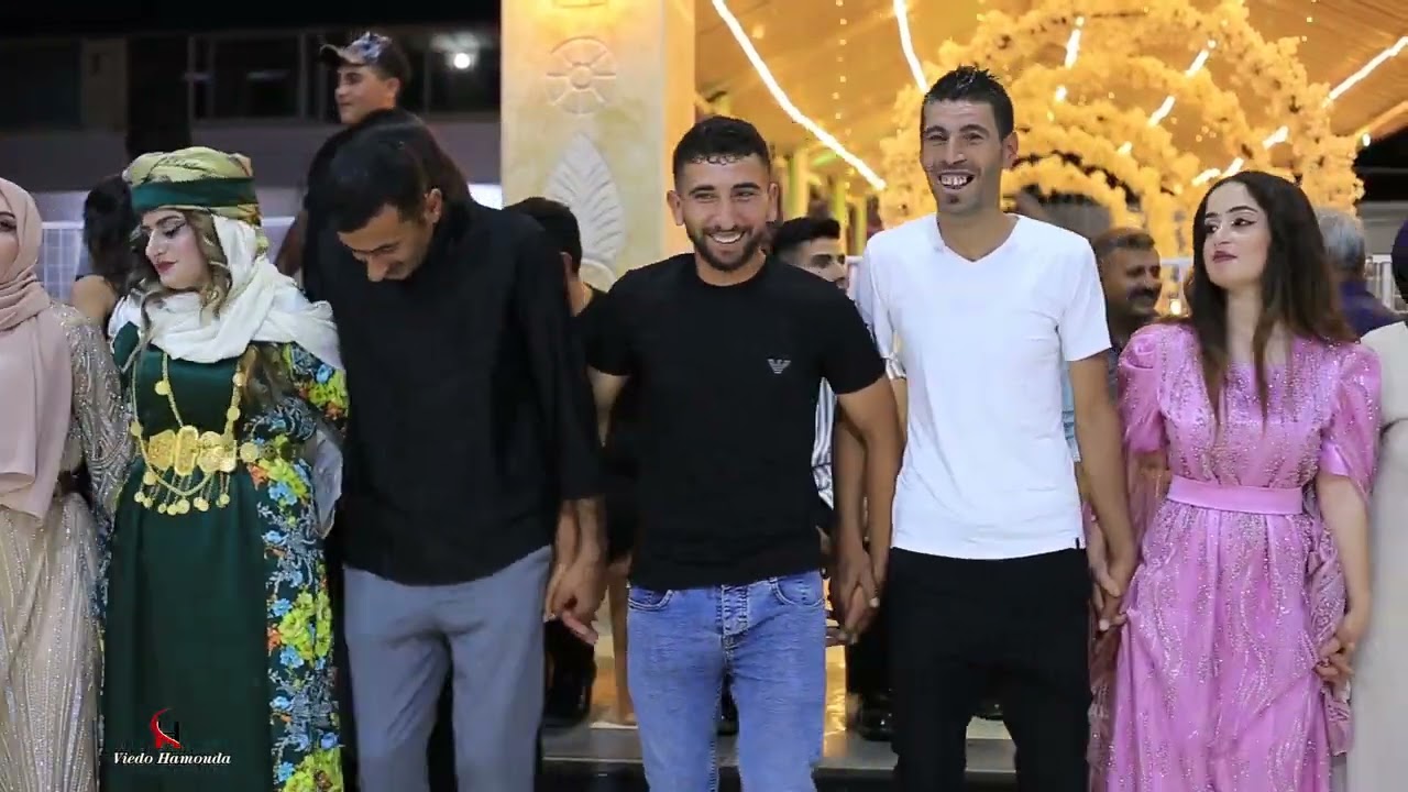 افراح كوباني في صالة بلند العريس احمد والعروس جيهان part2