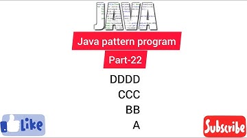 Java pattern program part -22 Easy Learning Genius