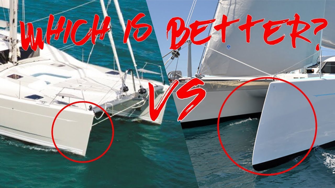 catamaran vs deep v hull