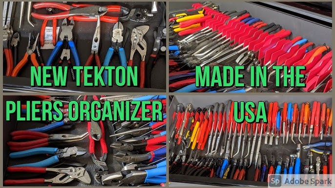 U.S General adjustable pliers rack 