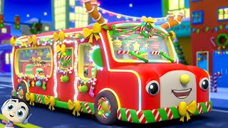 Christmas Wheels on the Bus Xmas Carols & Songs for Kids