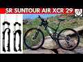 HORQUILLA SR SUNTOUR XCR DE AIRE 29 PRUEBA Y ANALISIS MTB FORK CICLISMO BICICLETAS #MTB #CICLISMO