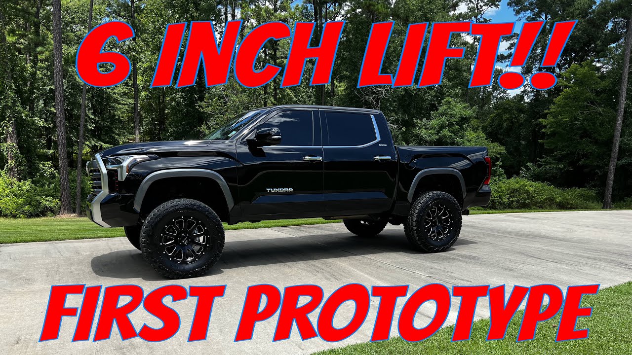 2022 Tundra with 6 Inch Lift - YouTube