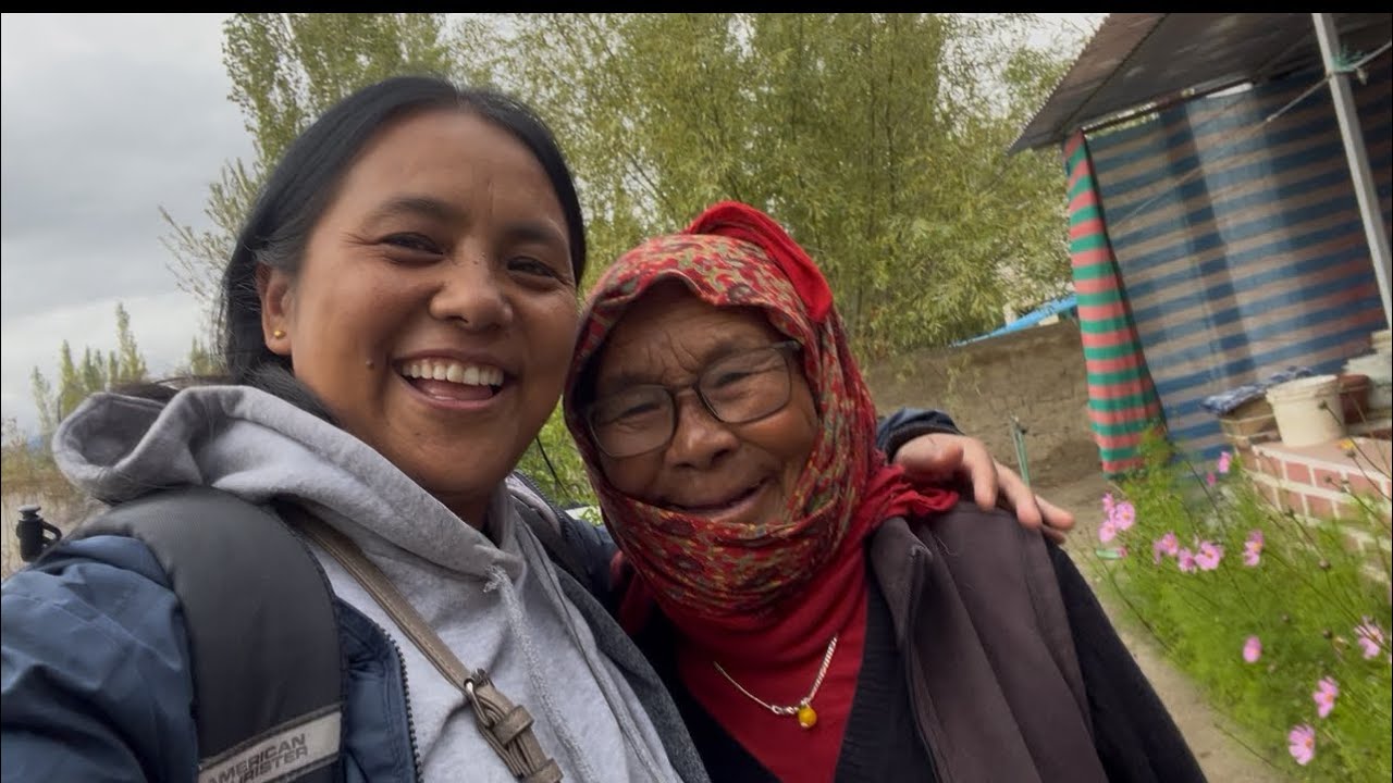 Surprise to ama. She almost cry