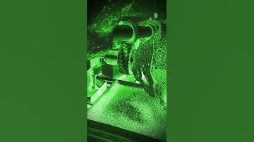 Worm brass gear cutting in horizontal milling machine #effects #engineering