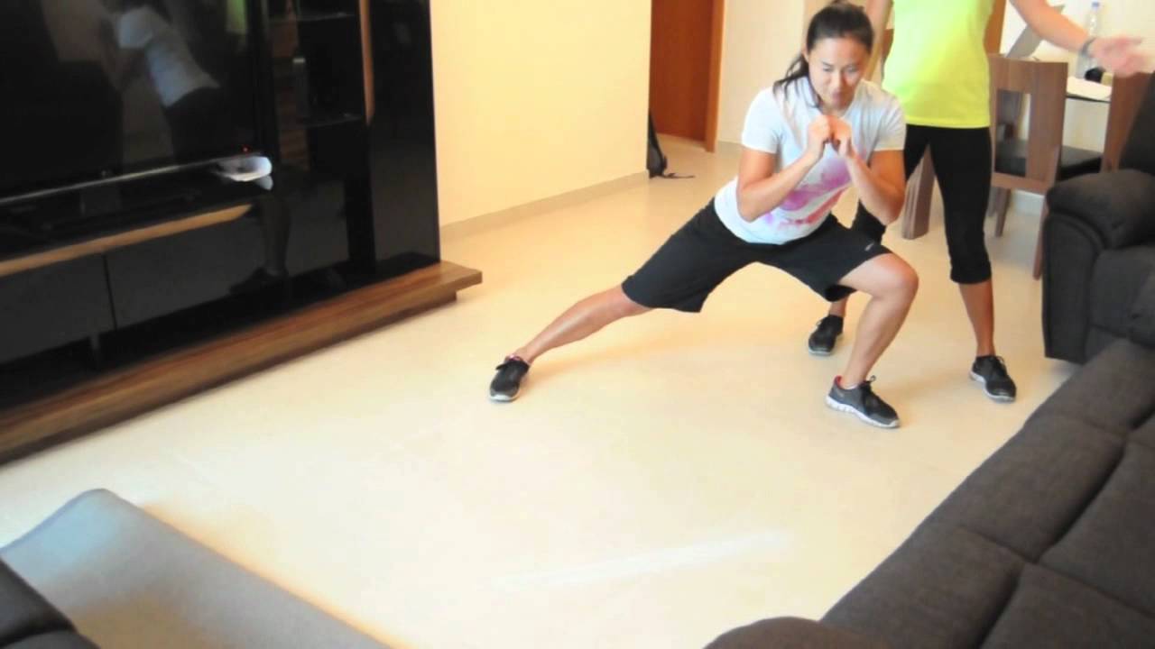 Side Lunge Exercise - YouTube