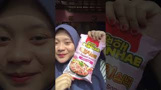 Borong Snack Warna Pink Di Indomaret