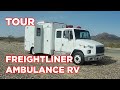 Ambulance Conversion Tour | Freightliner FL60 Cummins Powered House On Wheels