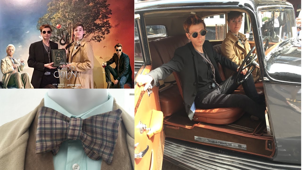 Good Omens Pop Up London Costumes Props Amp We Got In The