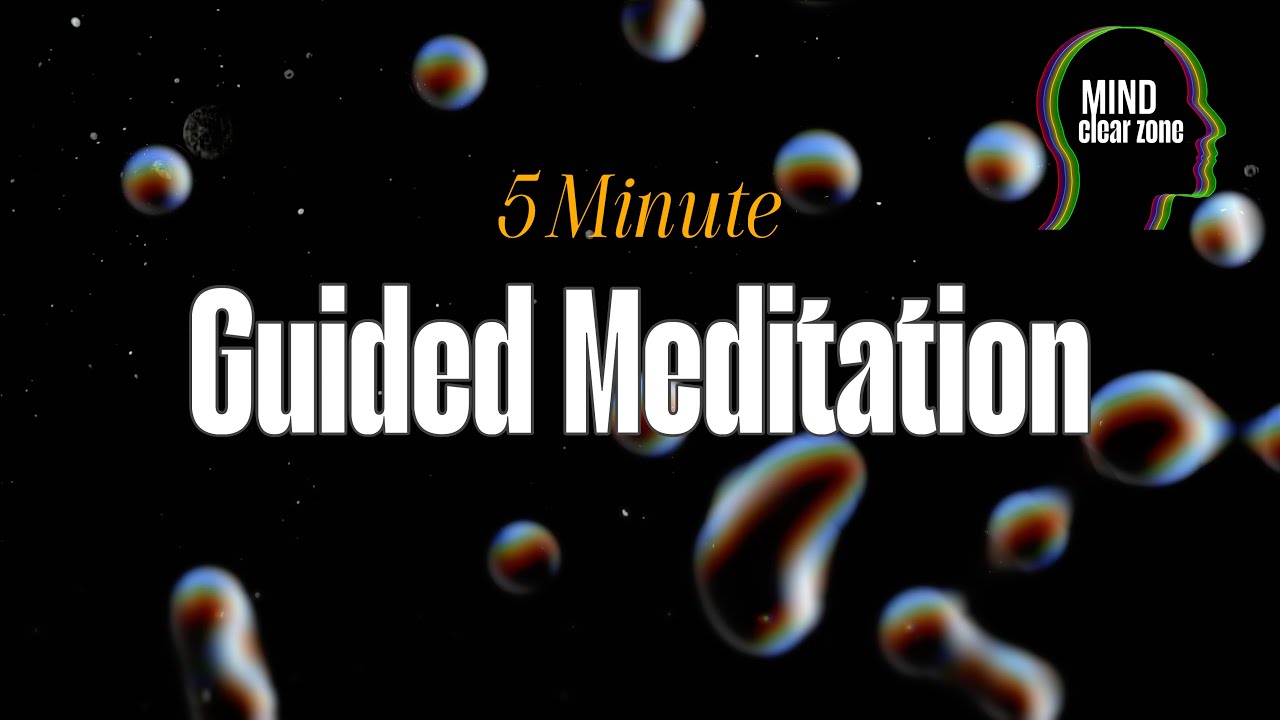 5-Minute Guided Meditation to Relieve Stress and Clear Your Mind - YouTube