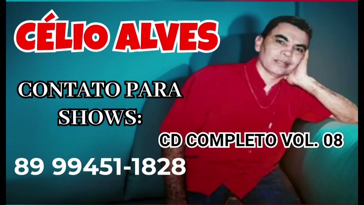 CÉLIO ALVES VOL. 08 CD COMPLETO