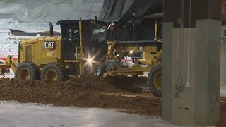Crews haul in 2,100 tons of dirt as San Antonio Stock Show & Rodeo preparations begin
