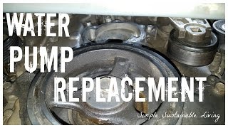 How To Replace The Water Pump on a 2009,2010,2011,2012 Chevy Traverse,Acadia,Enclave,Outlook