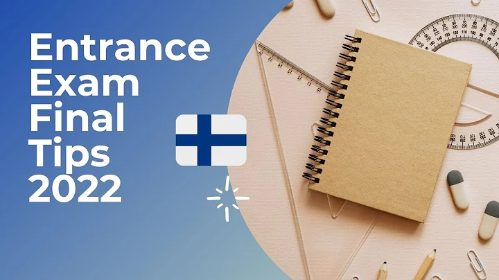 Final Tips for Entrance Exam Finland 2022 [English] - DayDayNews