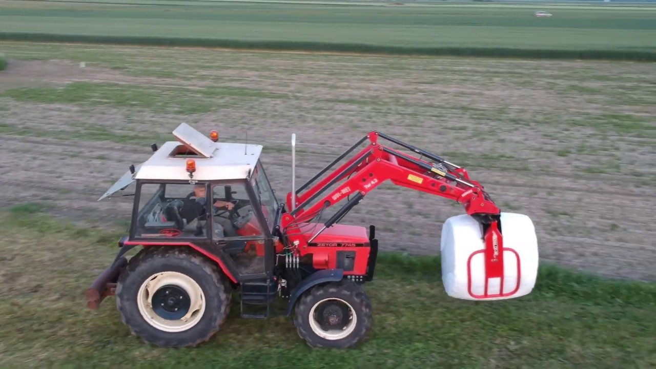 Sianokosy 2020 z (Massey-Ferguson 7614, Massey-Ferguson 716v, Ursus 360, Ursus 360-3p, Zetor7745)